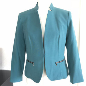 Size 4 Nine West Blue Blazer Jacket New w/o Tags